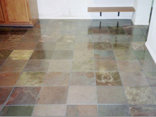 Phoenix, Arizona stone floor after receiving skilled cleaning services