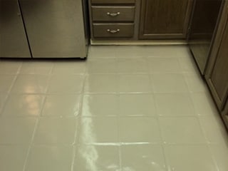 Saltillo Tile after stained by Desert Tile