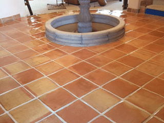 Saltillo Tile after