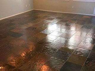 Slate aftear cleaning