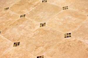 Travertine Floor Tiles With-Glass-Insertions desert tile mesa