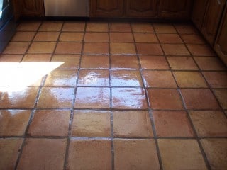 Paradise Valley Saltillo Tile Floor. 