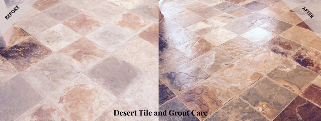 Picture of a recent Queen Creek stone restoration project