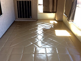 Saltillo Tile after